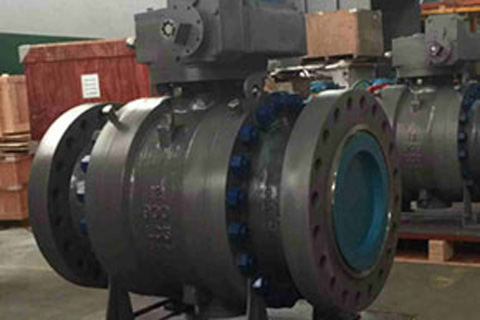 Carbon Steel Trunnion Mounted Ball Valves