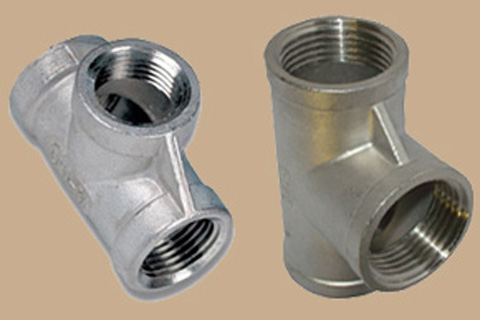 ASME B16.11 Threaded Unequal and Forged Reducing Tee Manufacturer